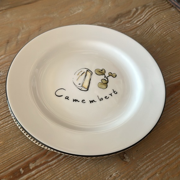 Pottery Barn Cocktail Plates “Cheese” - Picture 8 of 12